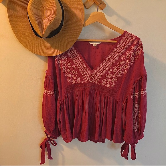 Boho American Eagle Top - Picture 1 of 1